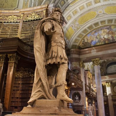 הספרייה הלאומית האוסטרית – אולם המדינה (Austrian National Library State Hall)